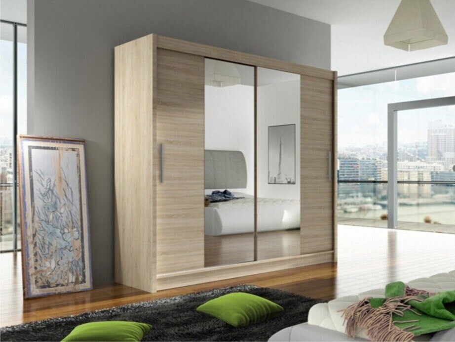 Wardrobe Closico Pallor II (Sonoma oak)