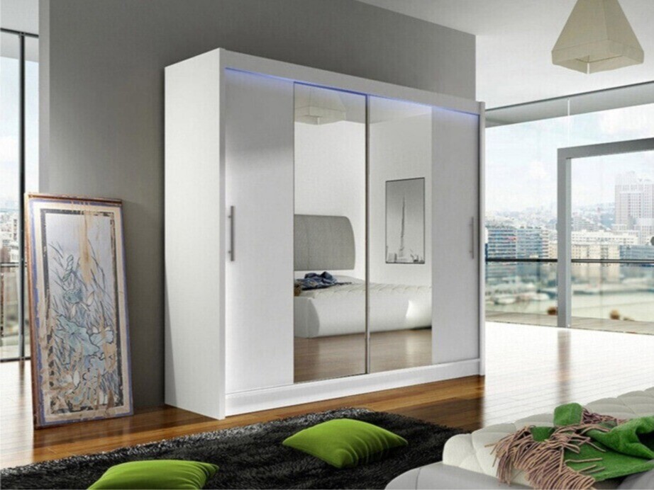 Wardrobe Closico Pallor II (White)