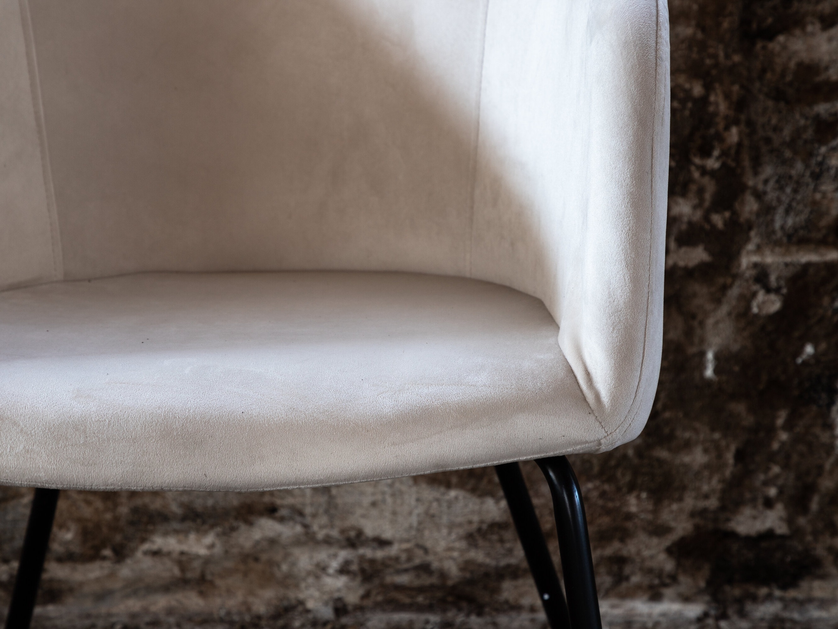 Chair Dallas 2603 (Cream + Black)