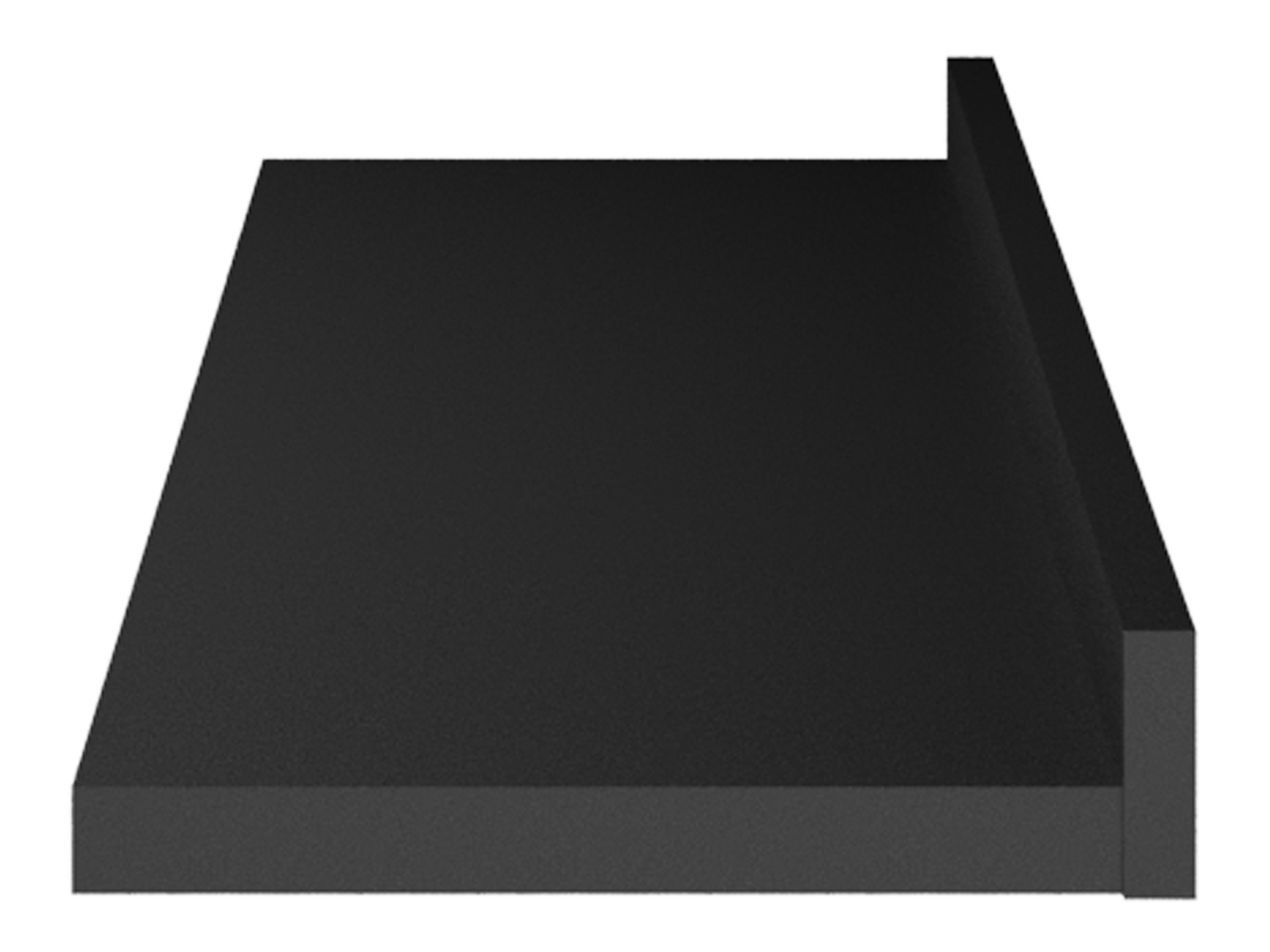 Wall shelf Talevaro 100 (Black)