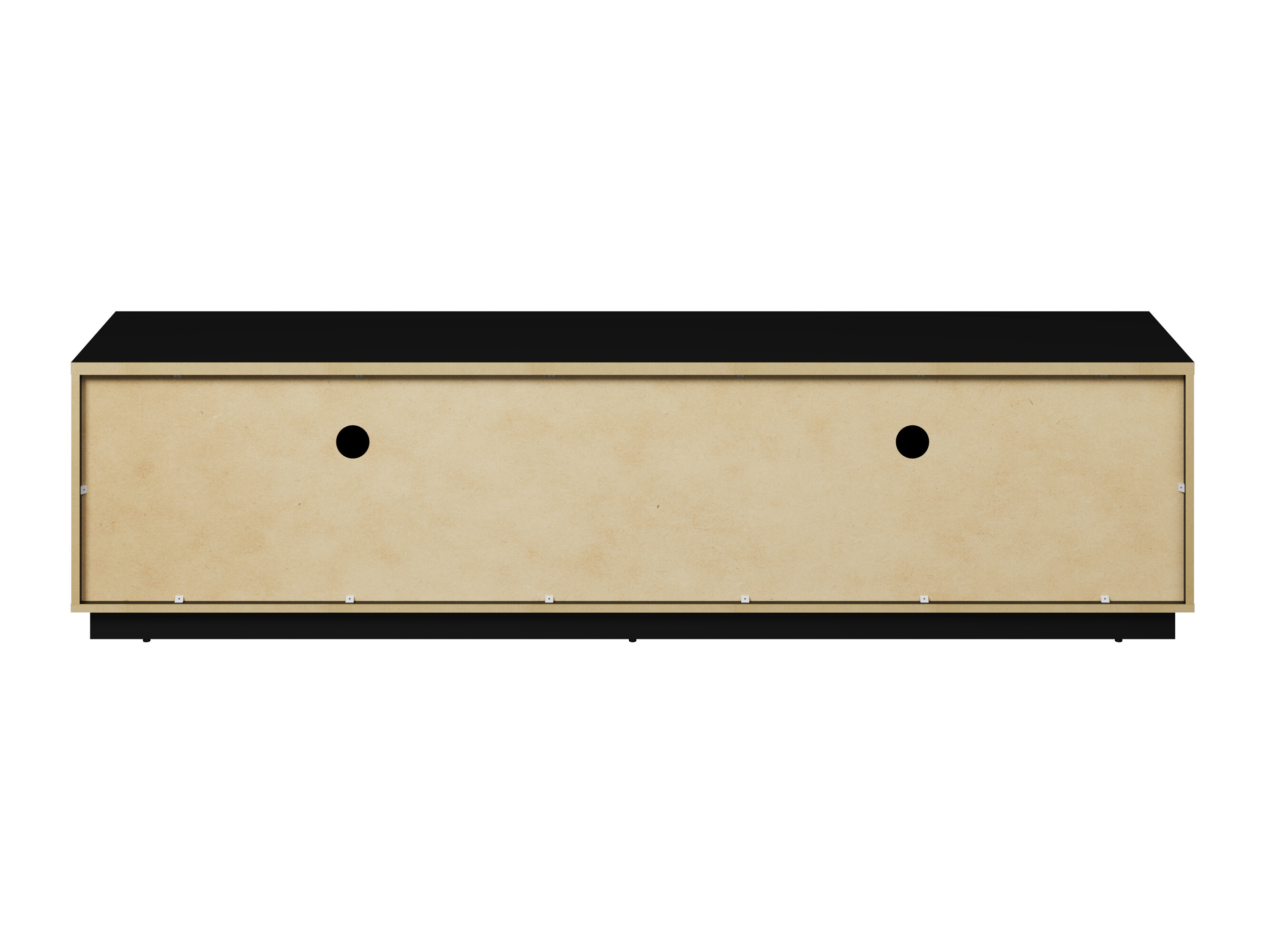 TV stand Talevaro 102 (Black + Glossy black)