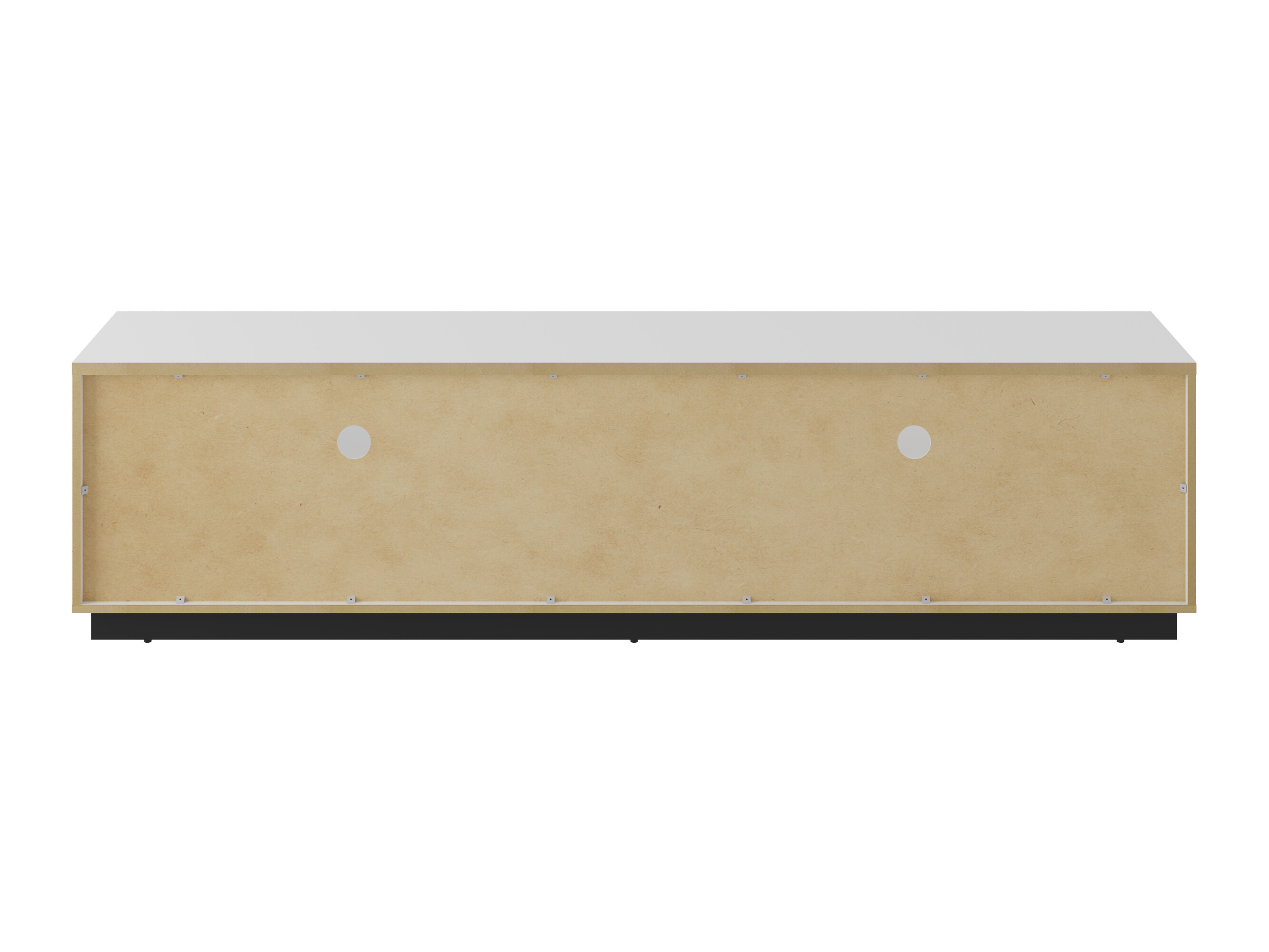 TV stand Talevaro 102 (White + Glossy white)