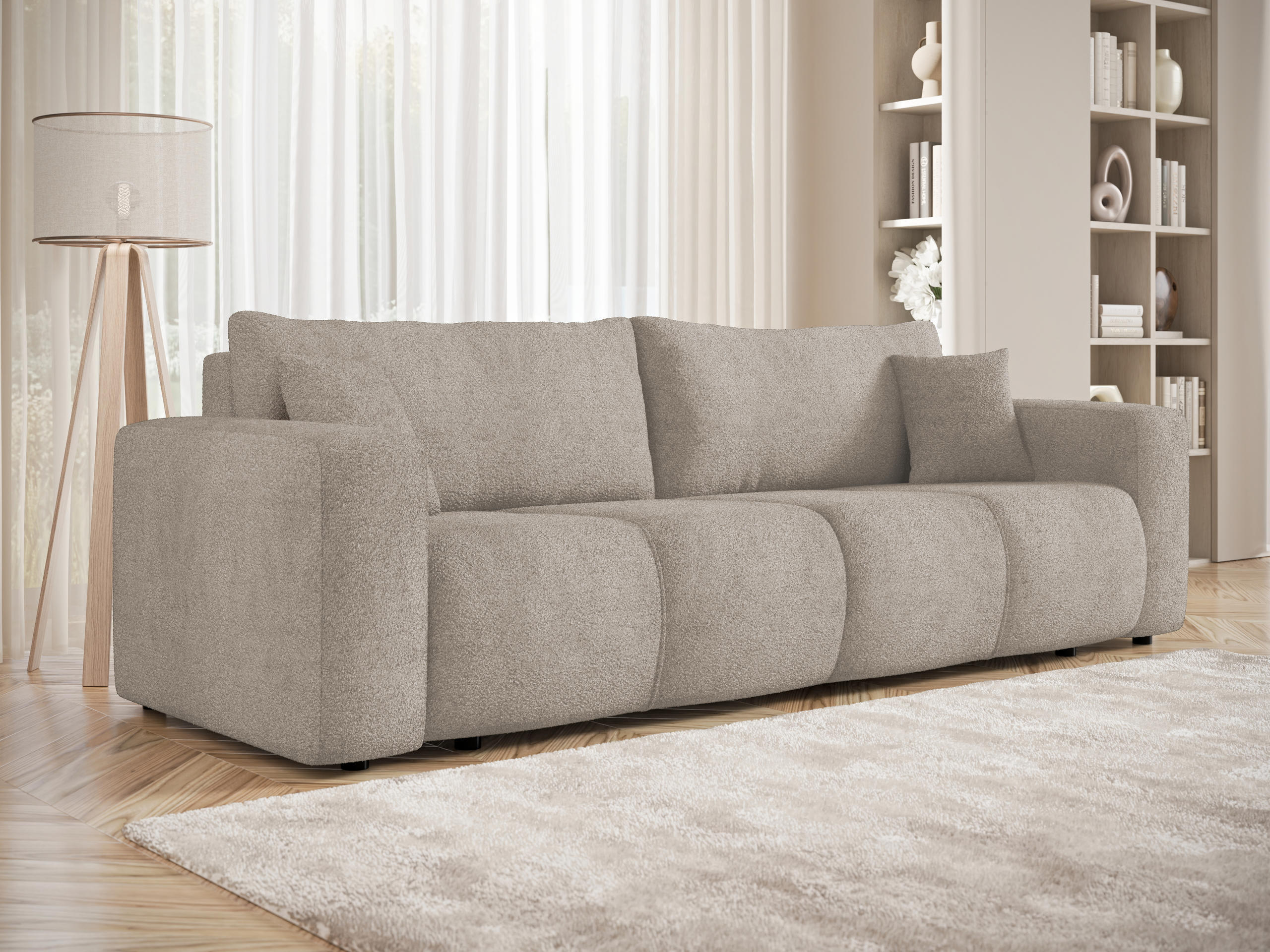 Sofa bed Comfivo Laurus (Coral 50)