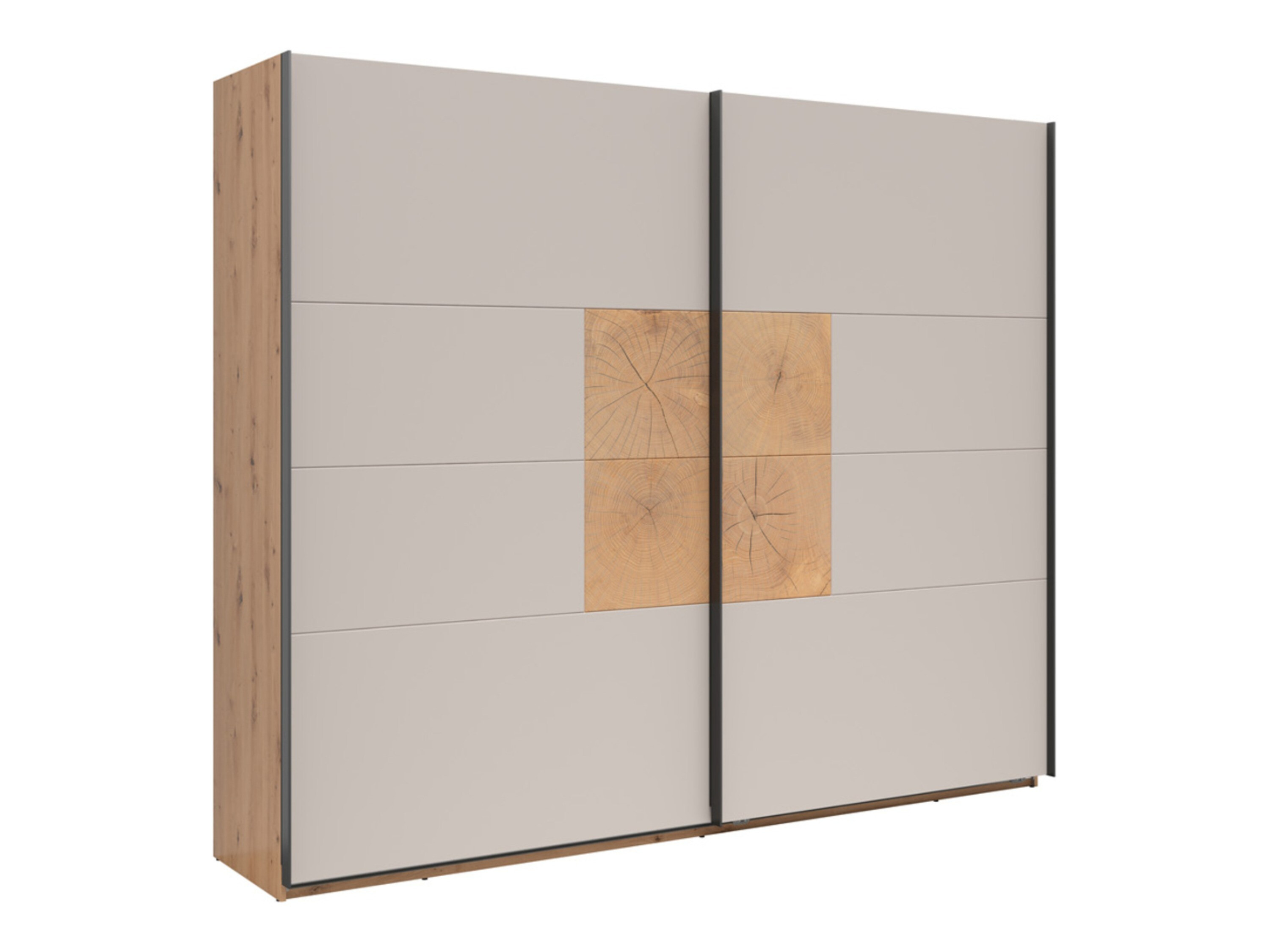 Wardrobe Livcali 108 (Cashmere + Artisan oak)