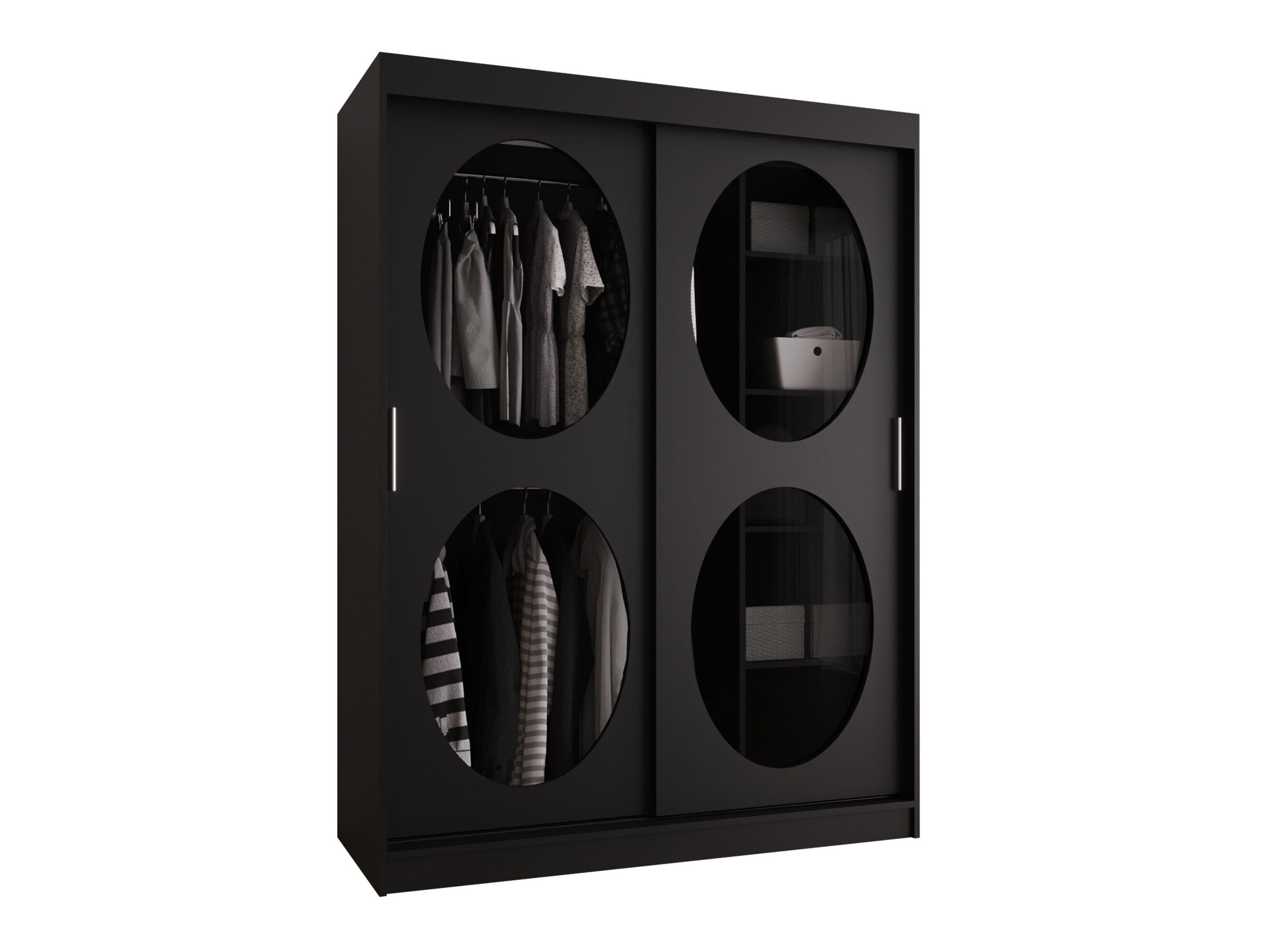 Wardrobe Hartford 527 (Black)