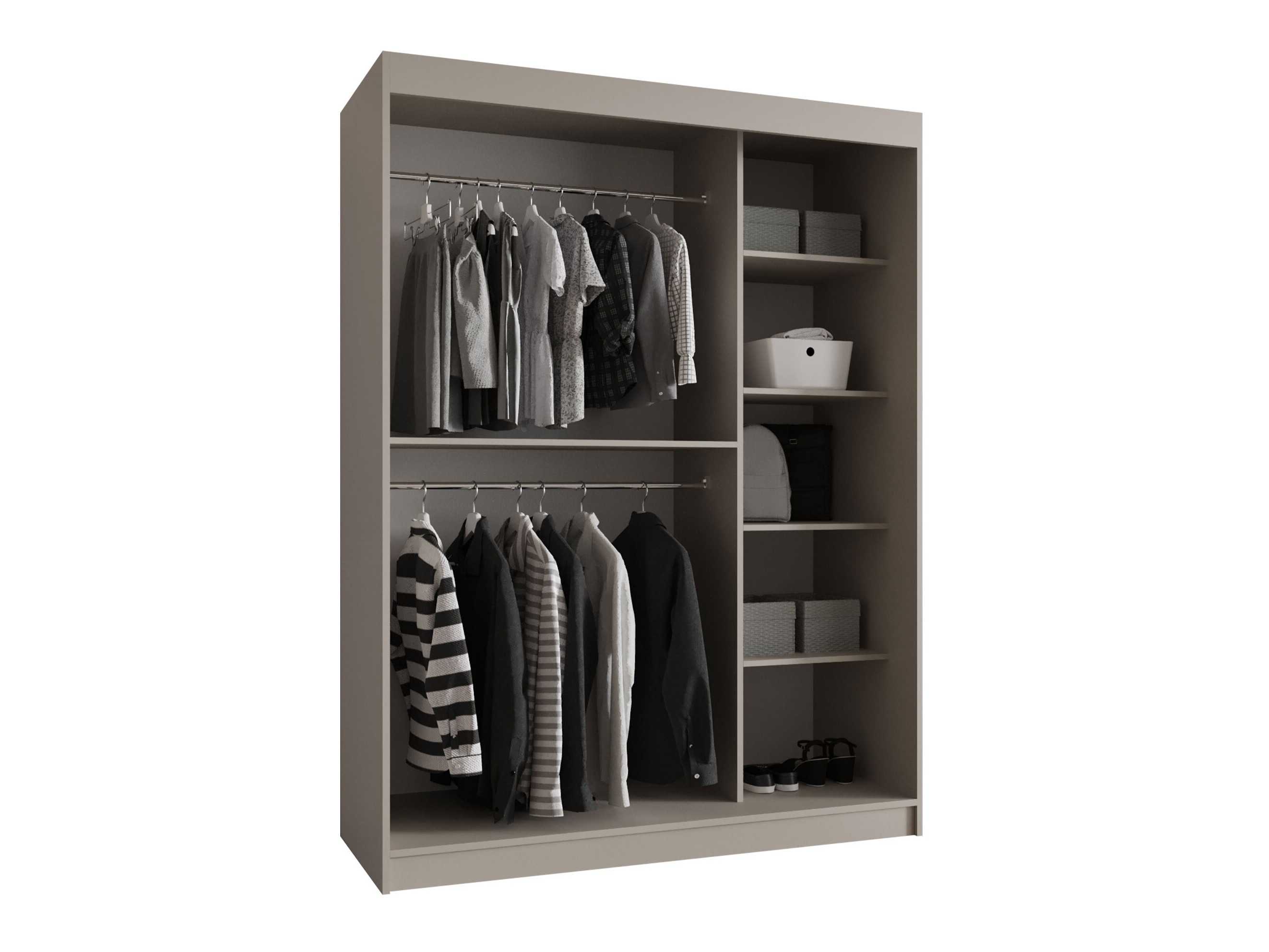 Wardrobe Hartford 527 (Black)