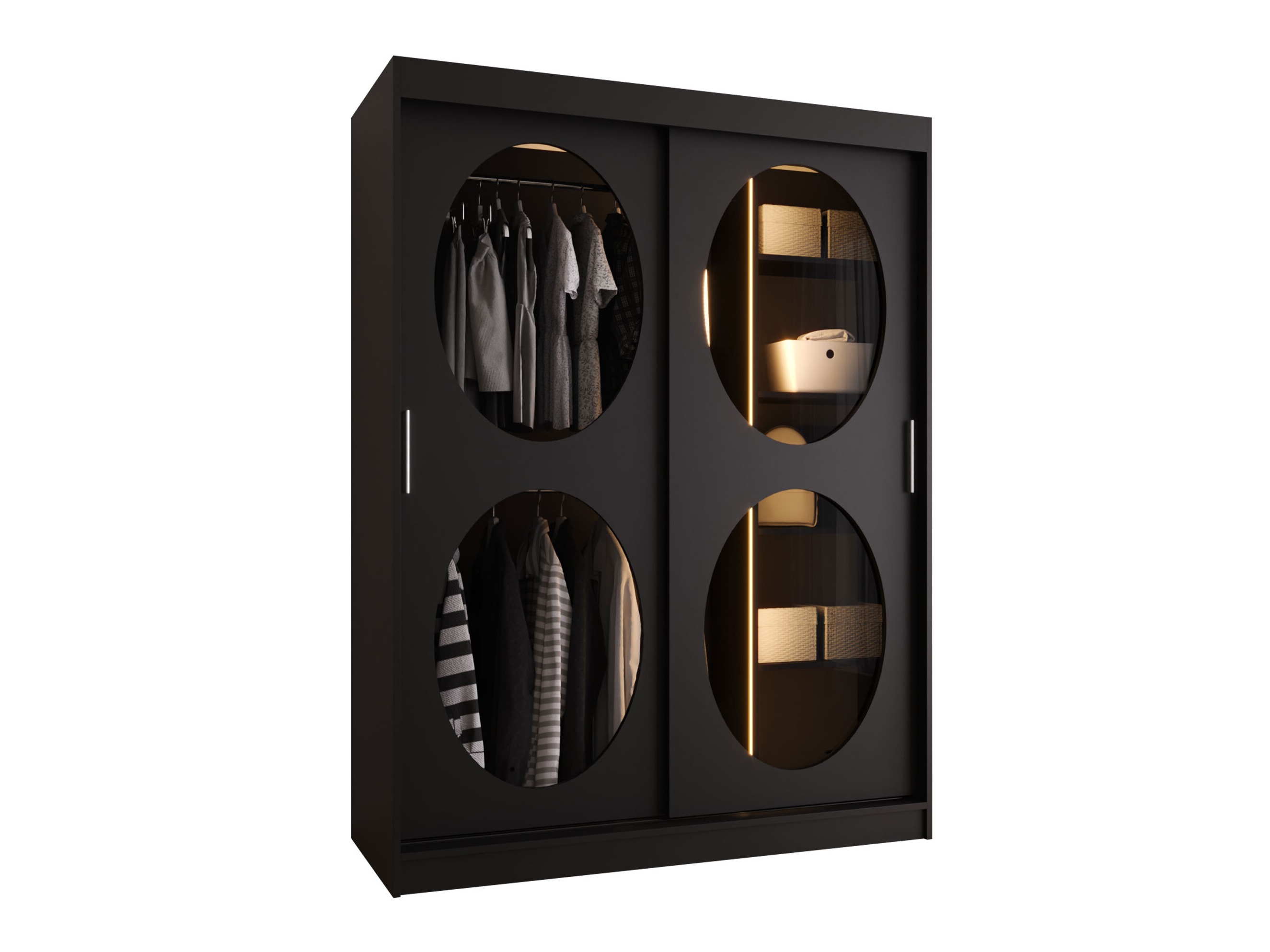 Wardrobe Hartford 527 (Black)