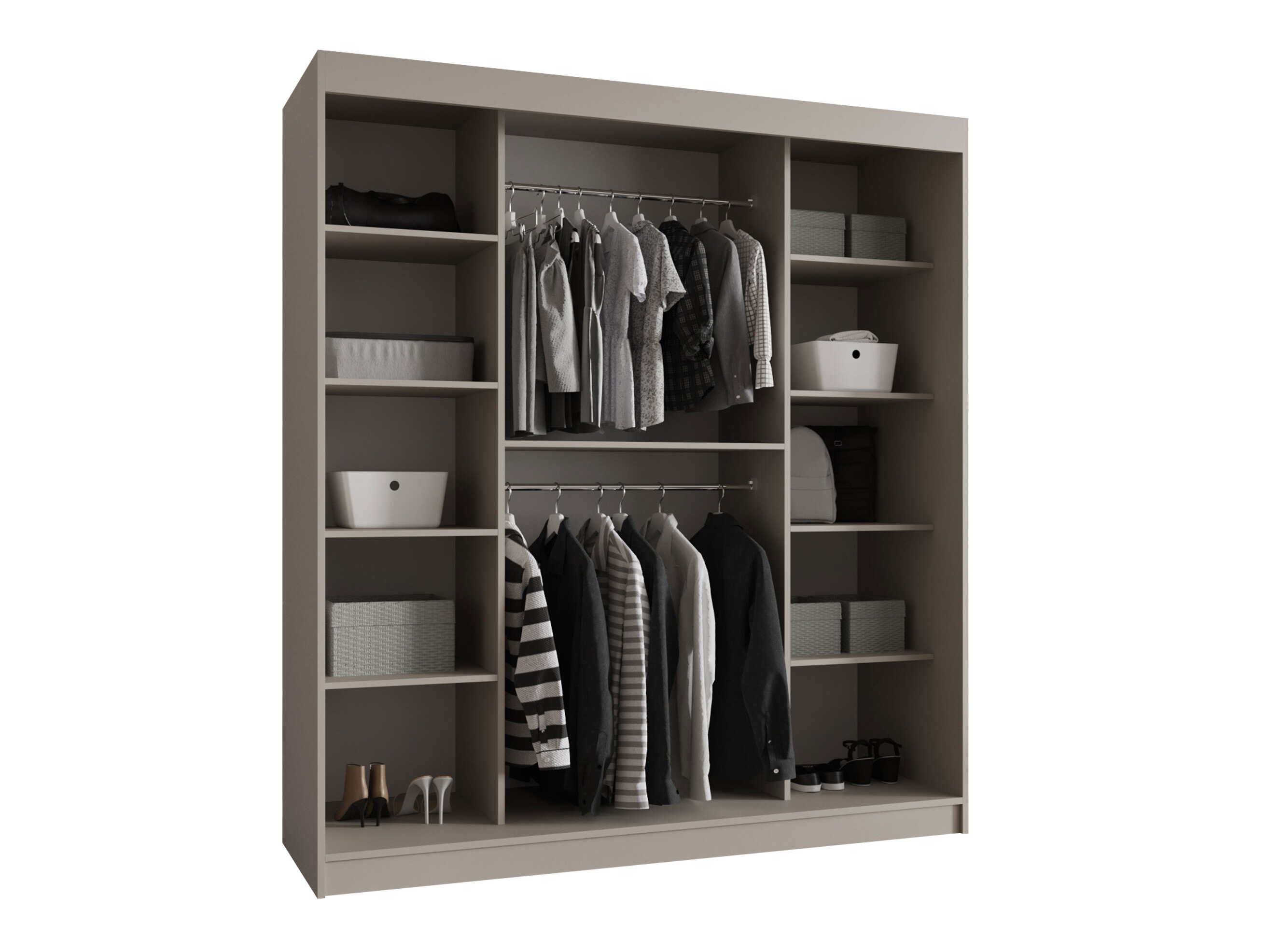 Wardrobe Hartford 529 (Black)