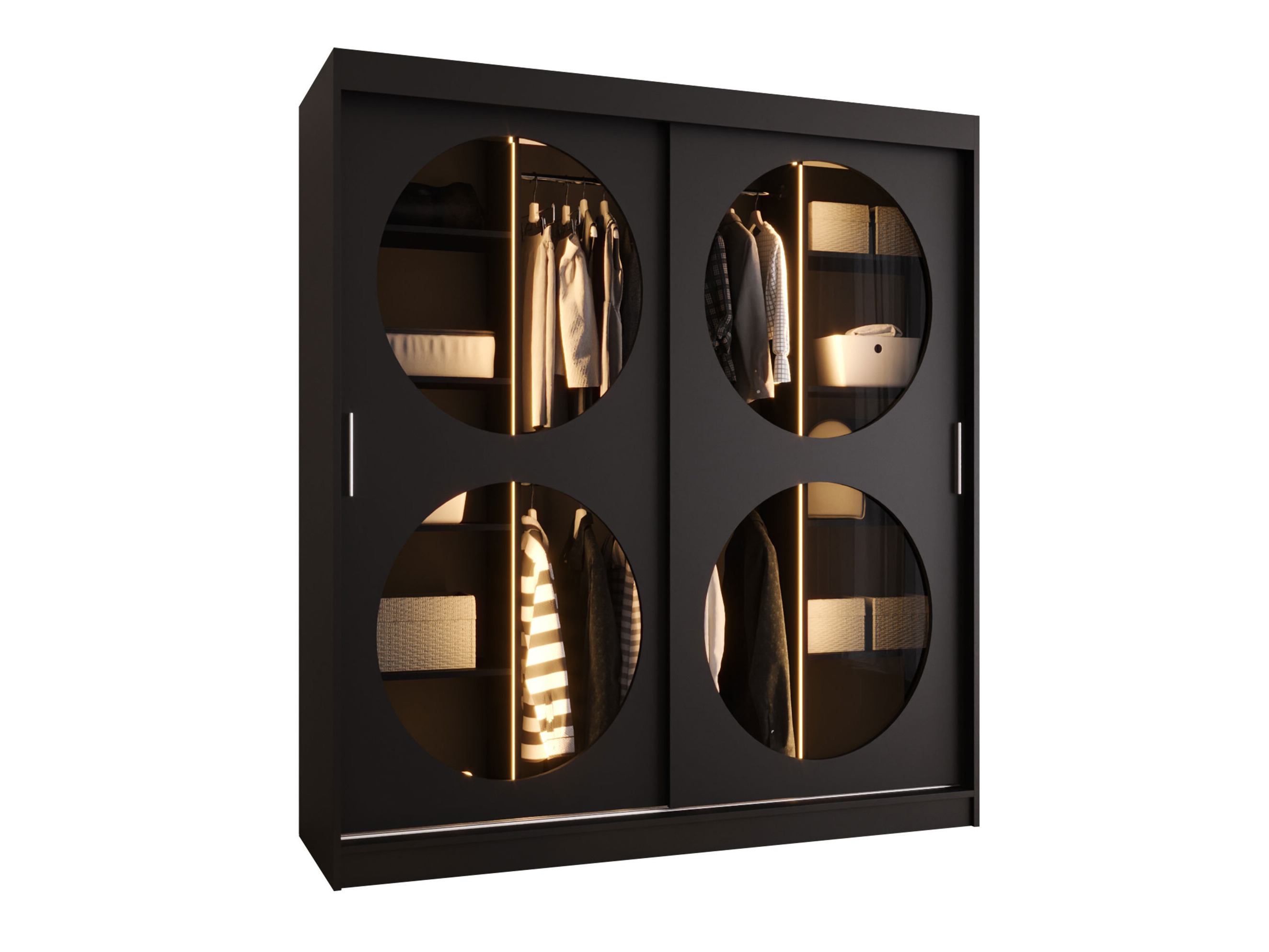 Wardrobe Hartford 529 (Black)