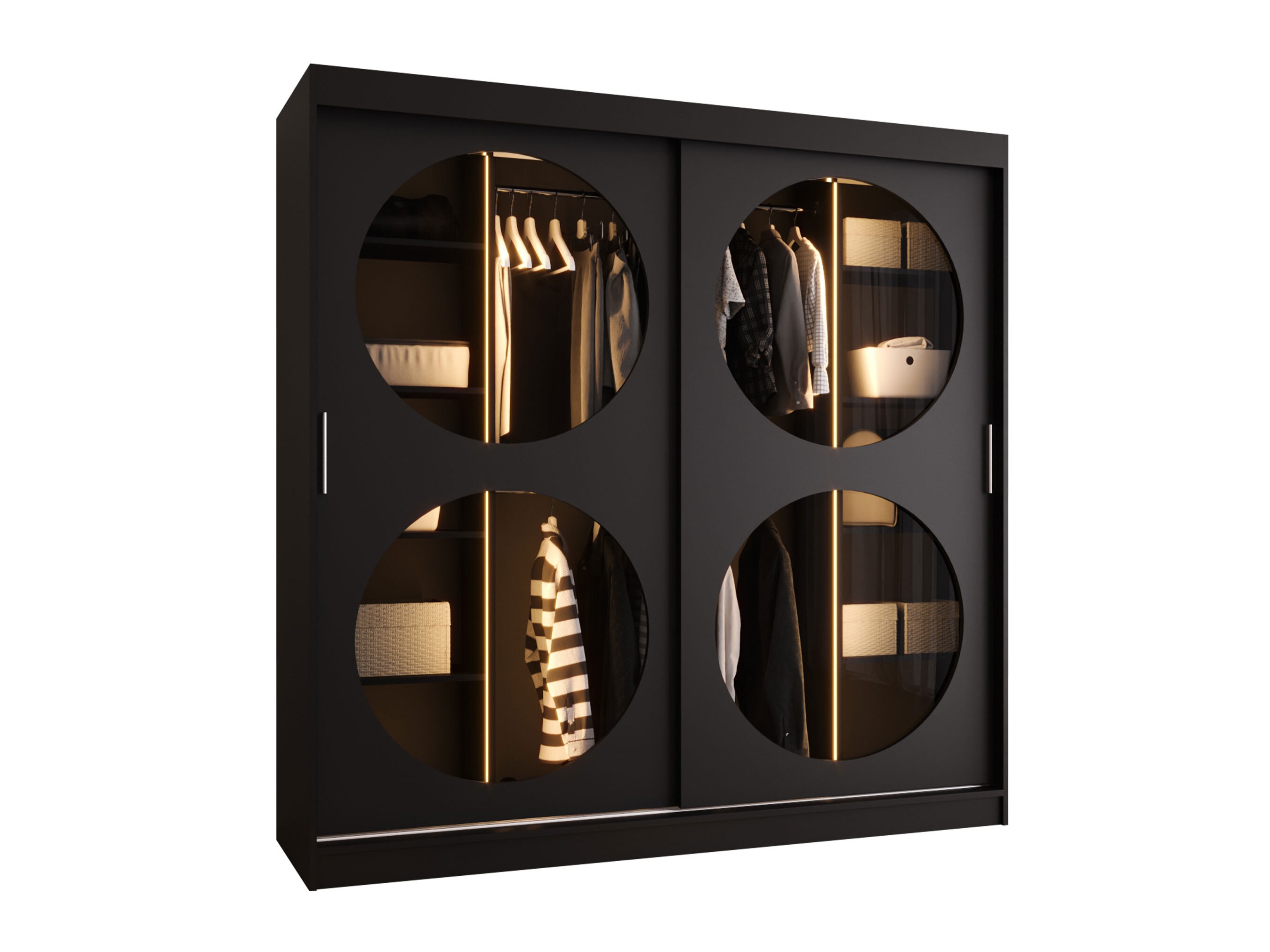 Wardrobe Hartford 531 (Black)