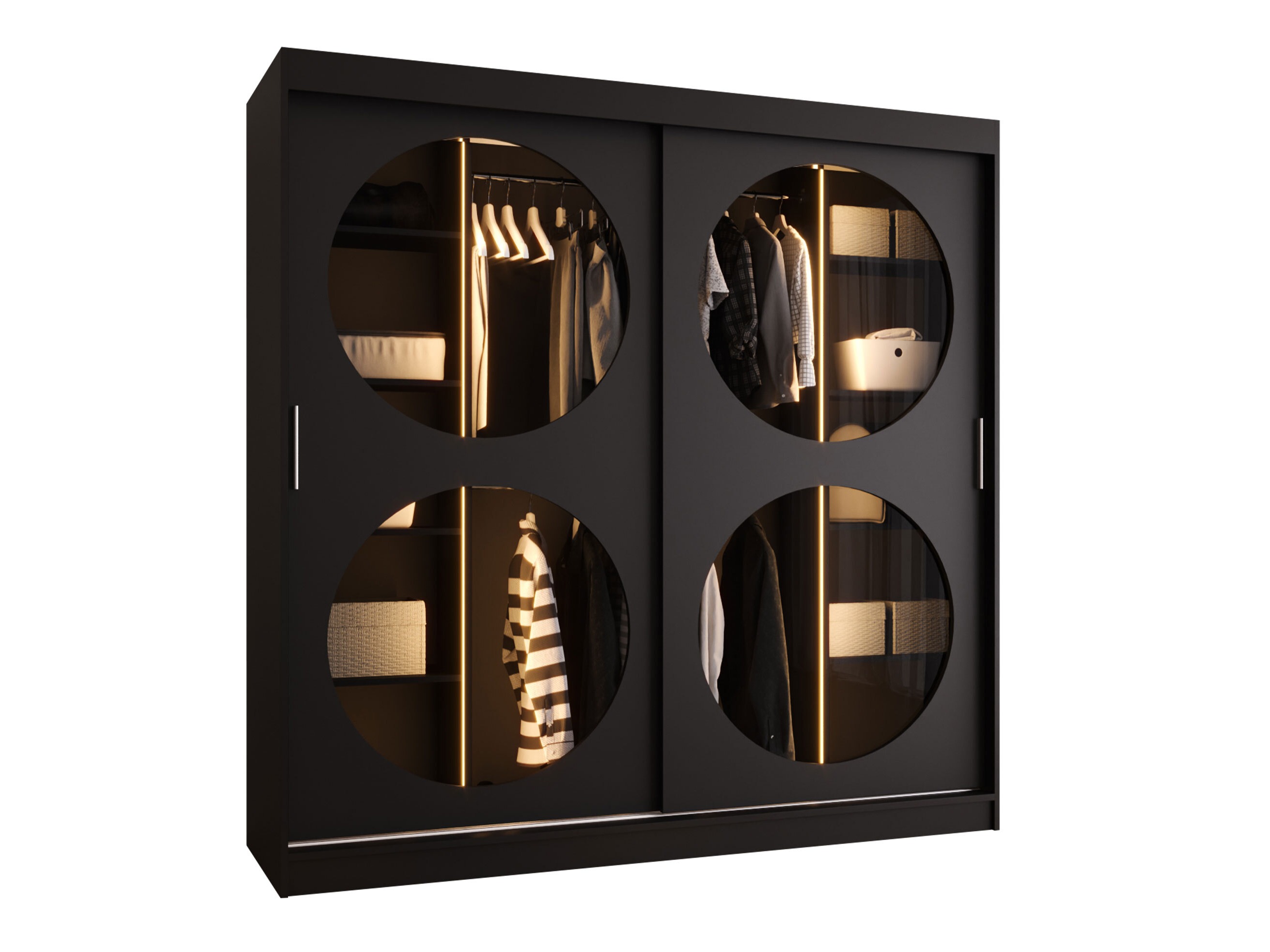 Wardrobe Hartford 531 (Black)