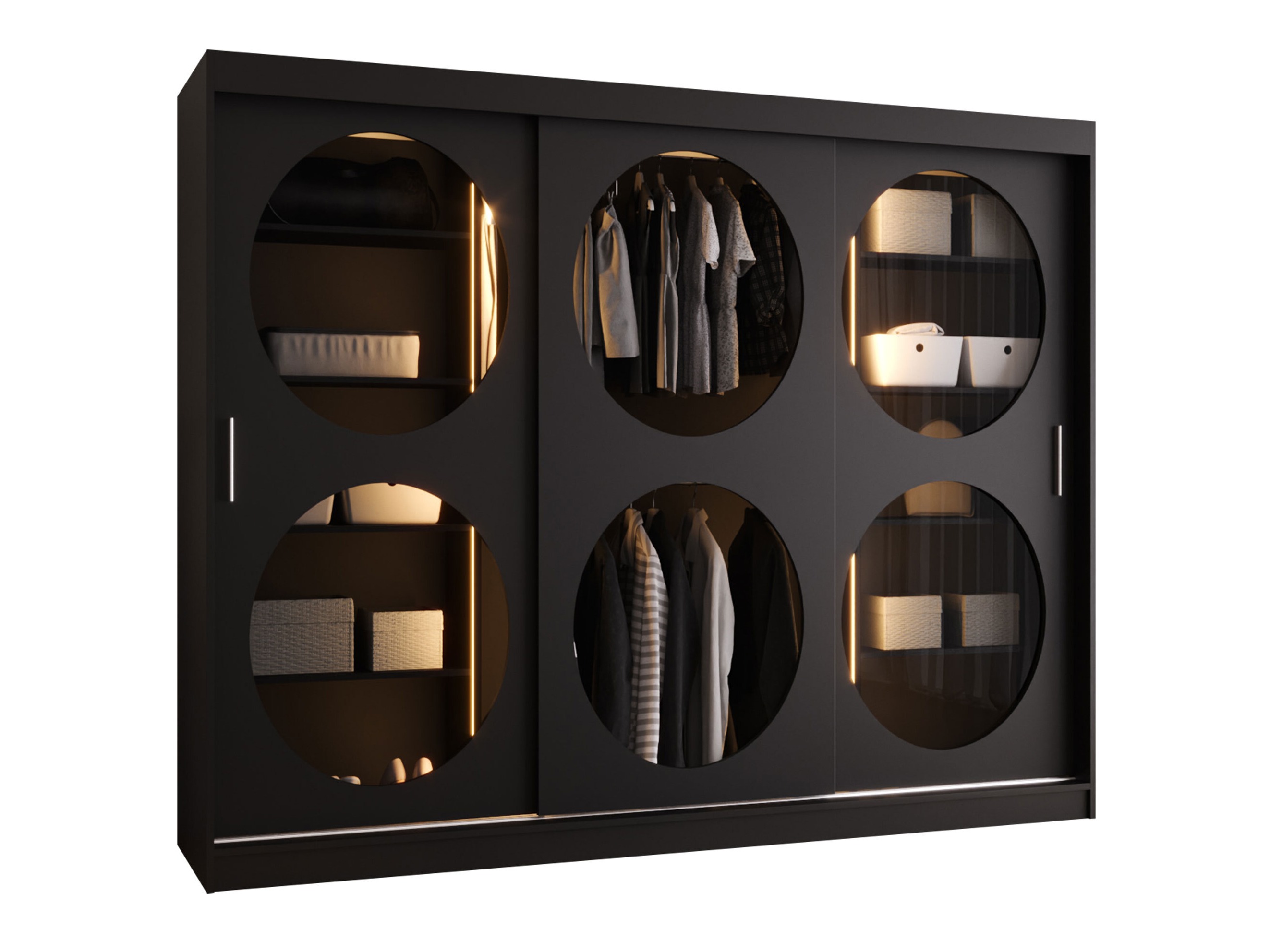 Wardrobe Hartford 533 (Black)