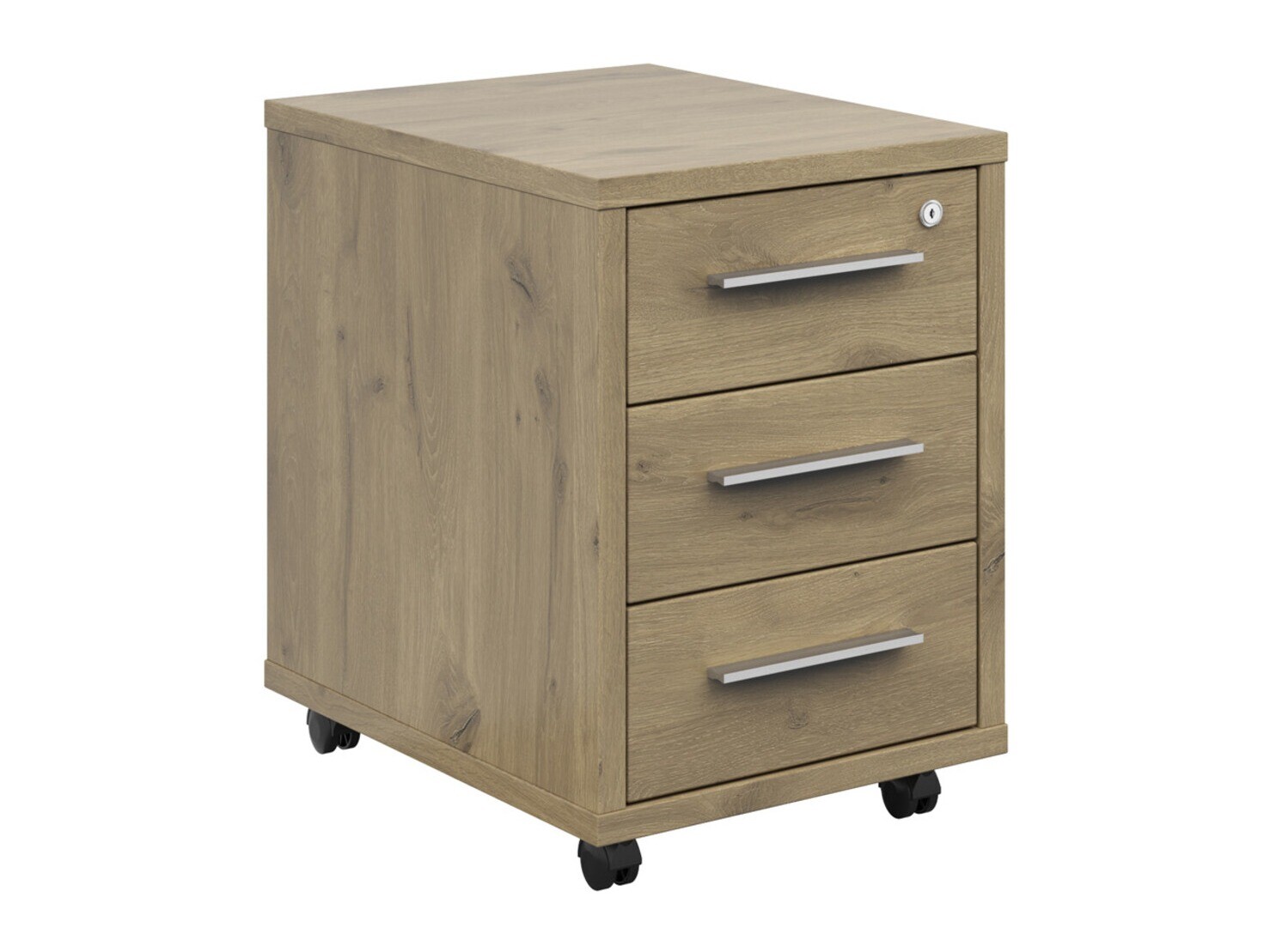 Under-desk pedestal Tivfene 102 (Light oak)