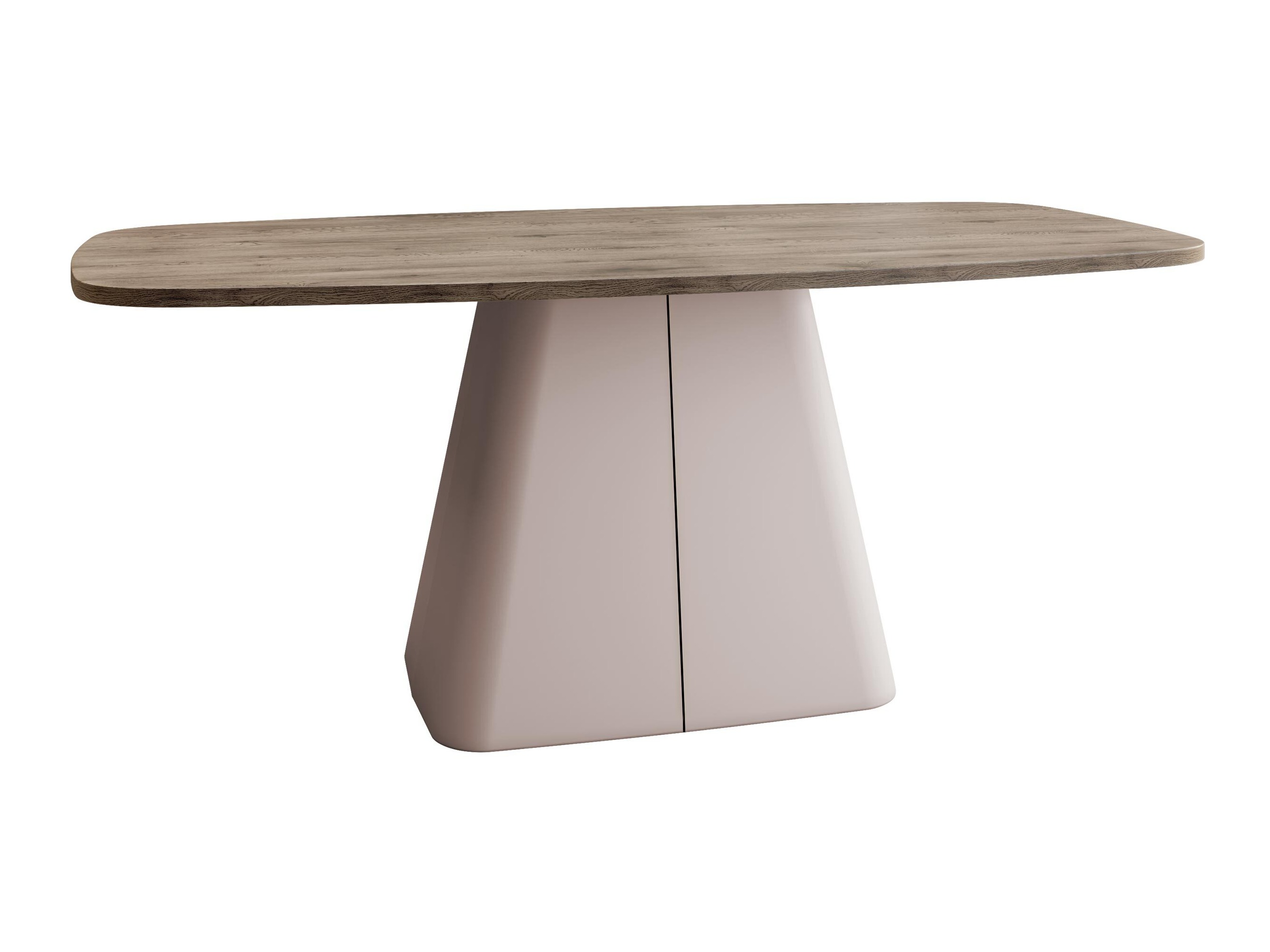 Coffee table Oswego 158 (Light wood + Cashmere)