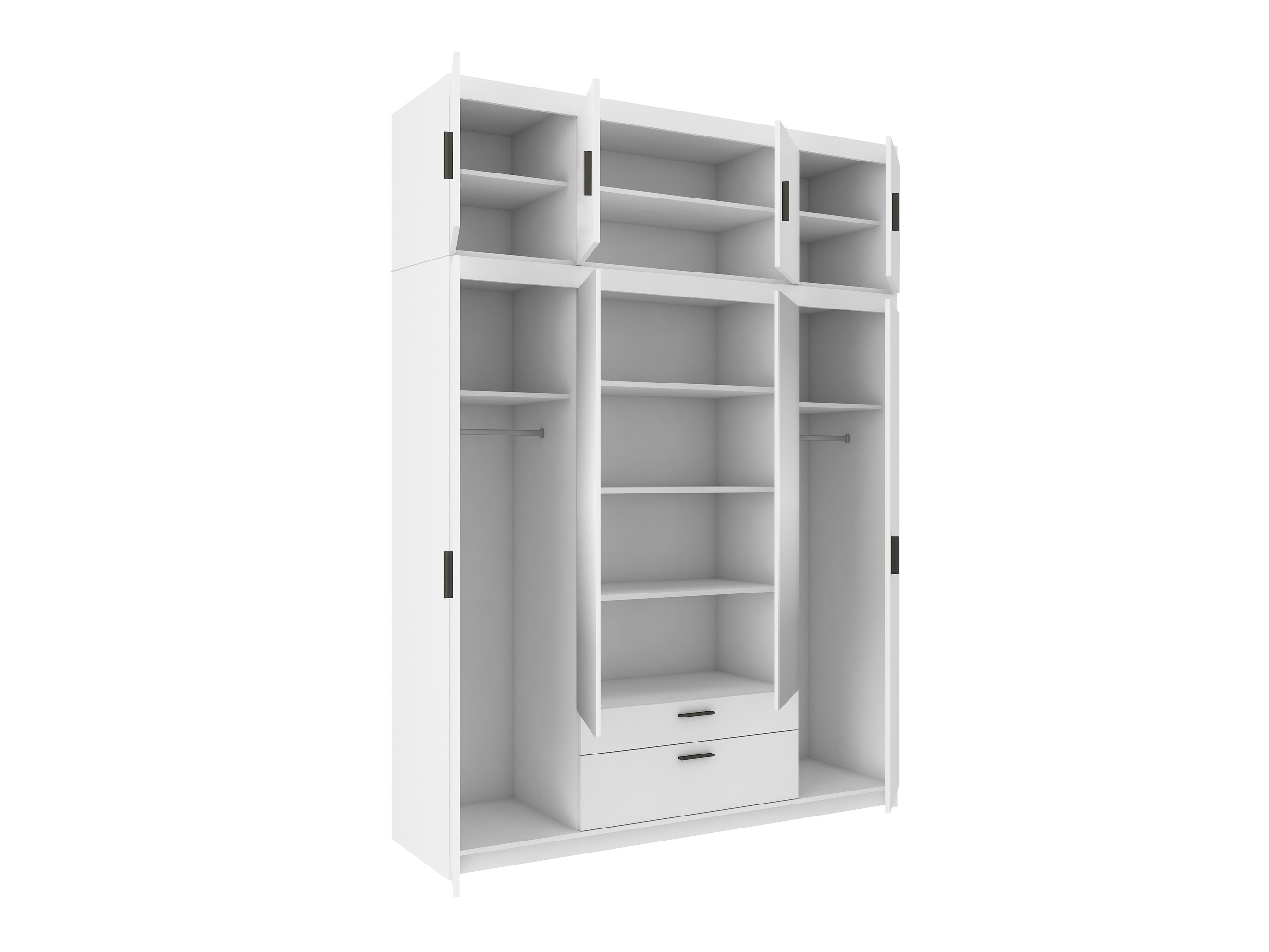Wardrobe Novduni 106 (White)