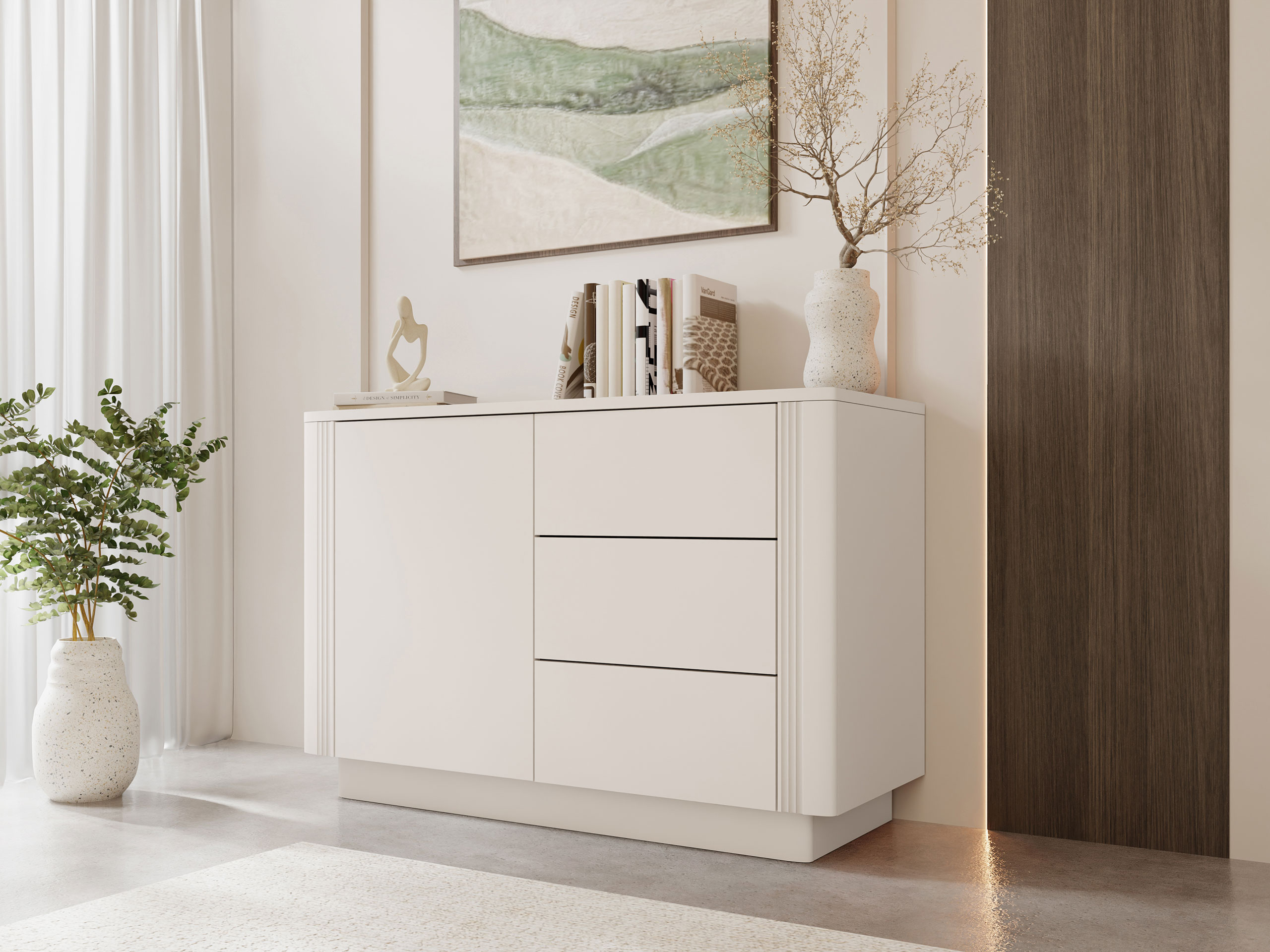 Chest of drawers Comfivo Arbal (Beige)