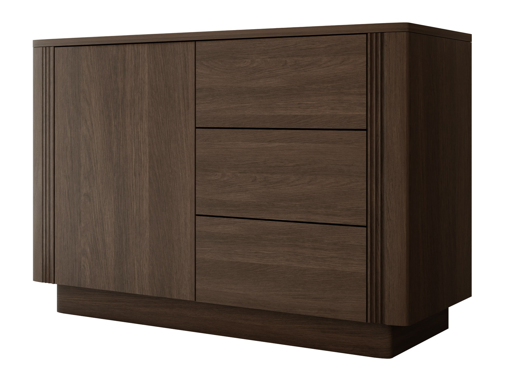 Chest of drawers Comfivo Arbal (Dark oak)