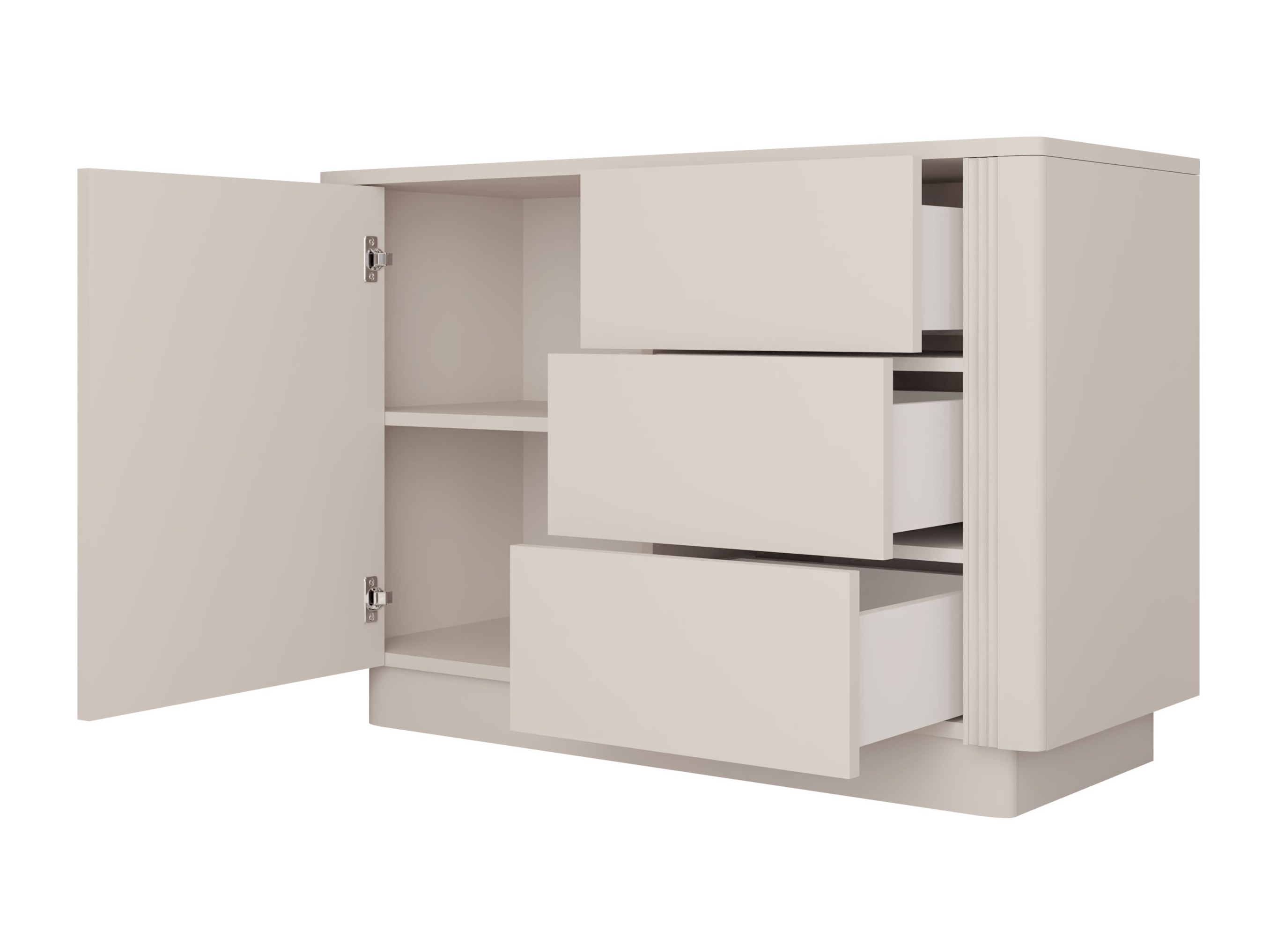 Chest of drawers Comfivo Arbal (Dark oak)