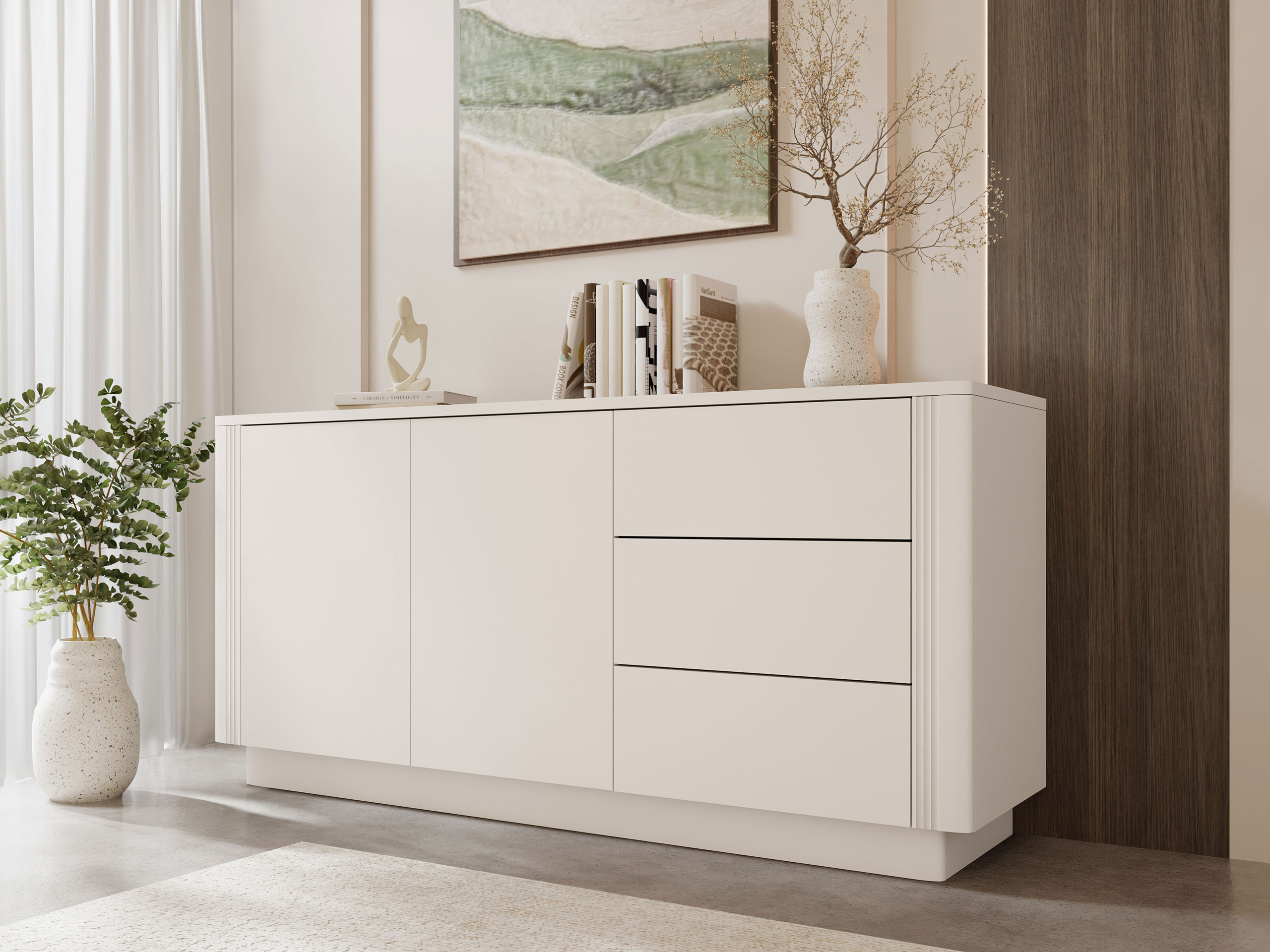 Chest of drawers Comfivo Arbal I (Beige)