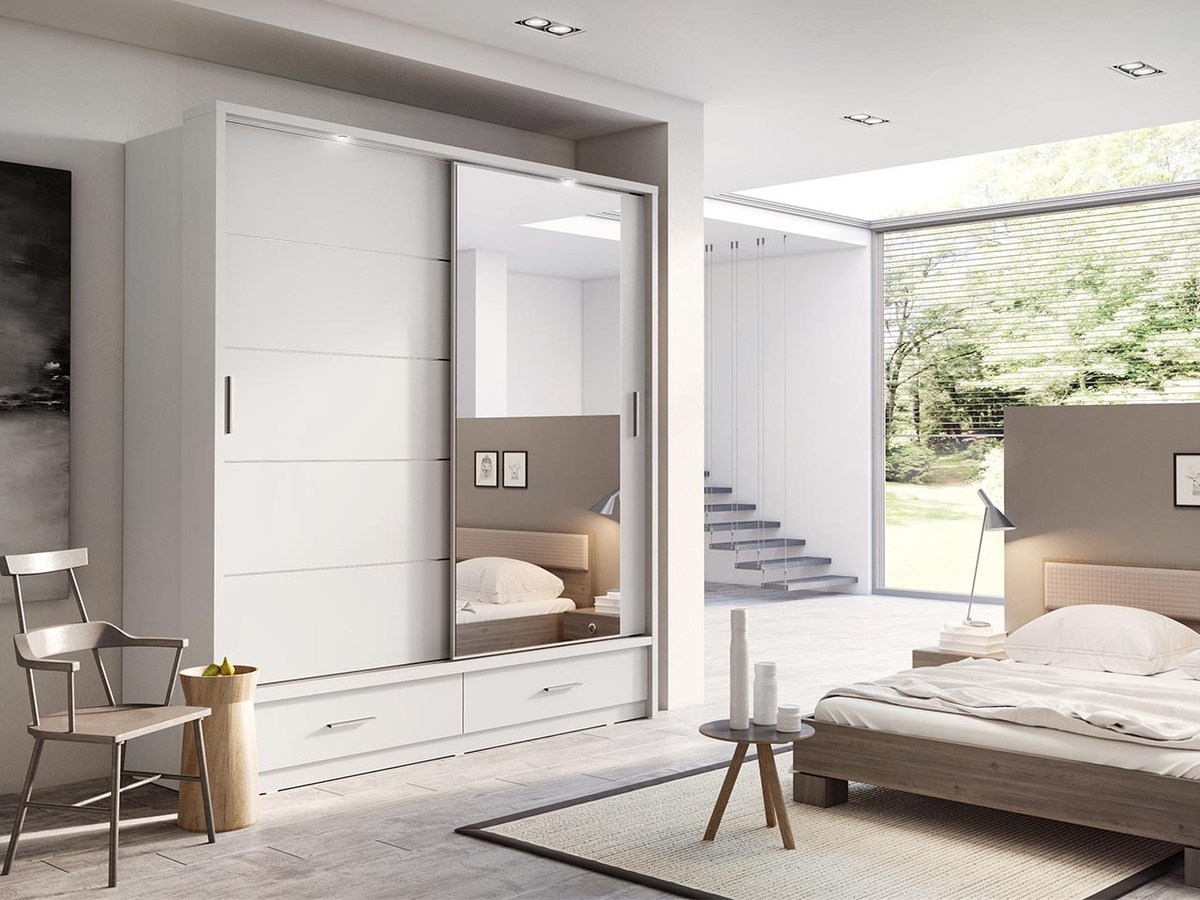 Wardrobe Fresno 104 (White)