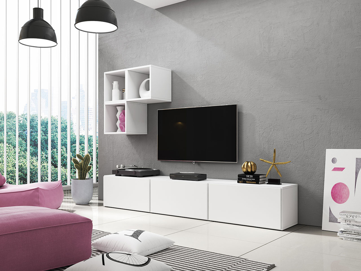 Living room set Corbele 111 (White)