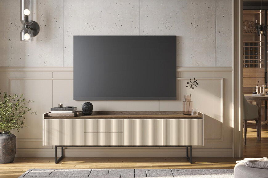 How to choose a TV stand that will become the focal point of your living room?